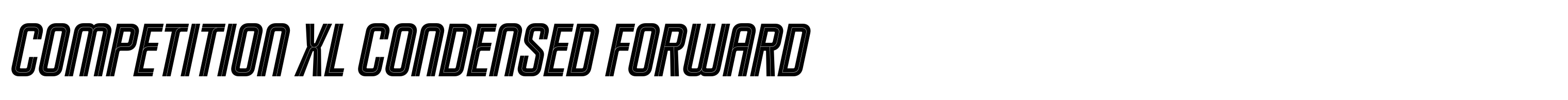 Competition XL Condensed Forward